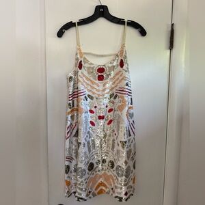 French Connection Sequin Mini Dress - Multicolor